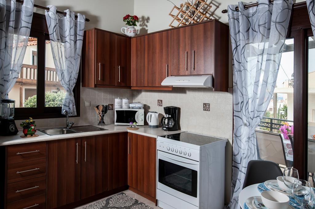 Kyriaki'S Cozy Apartments Agia Marina  Luaran gambar